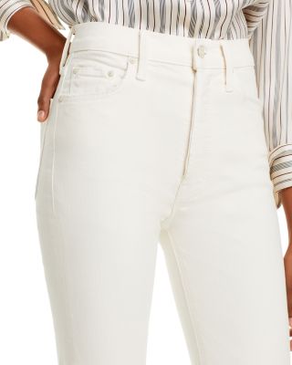 The Tripper High Rise Ankle Jeans in Cream Puff