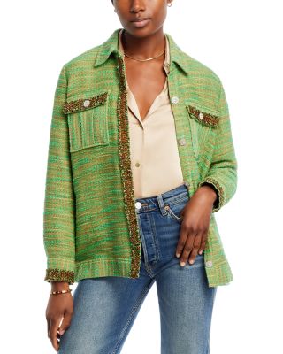 L'AGENCE - Jeannie Tweed Shacket