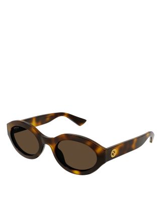 Gucci - Minimal GG Geometrical Sunglasses, 53mm