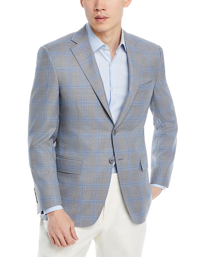 Siena Plaid Regular Fit Sport Coat