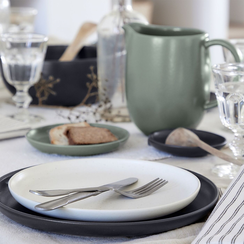 Costa Nova Pacifica Dinner Plates, Set Of 4 In Salt