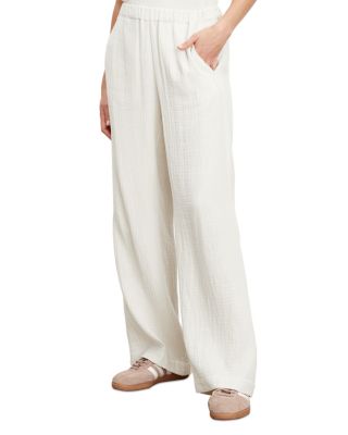 Velvet by Graham & Spencer - Jerry Cotton Wide Leg Pants