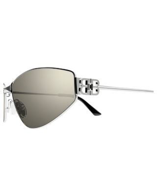 Mercury Cat Eye Metal Sunglasses, 65mm