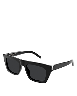 Monogram Hinge Rectangular Sunglasses, 52mm