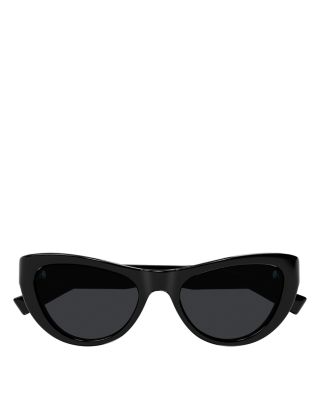Script Cat Eye Sunglasses, 53mm