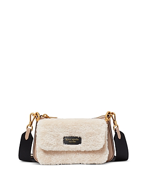 Kate Spade New York Double Up Crossbody In Natural