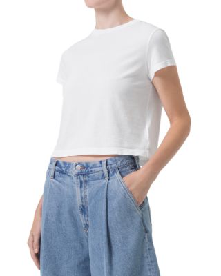 Adine Cotton Shrunken Tee