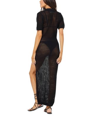 Sydney Crochet Maxi Cover Up Dress