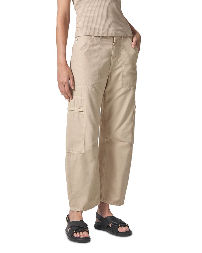 Citizens of Humanity Marcelle Cotton Low Slung Cargo Pants | Bloomingdale's