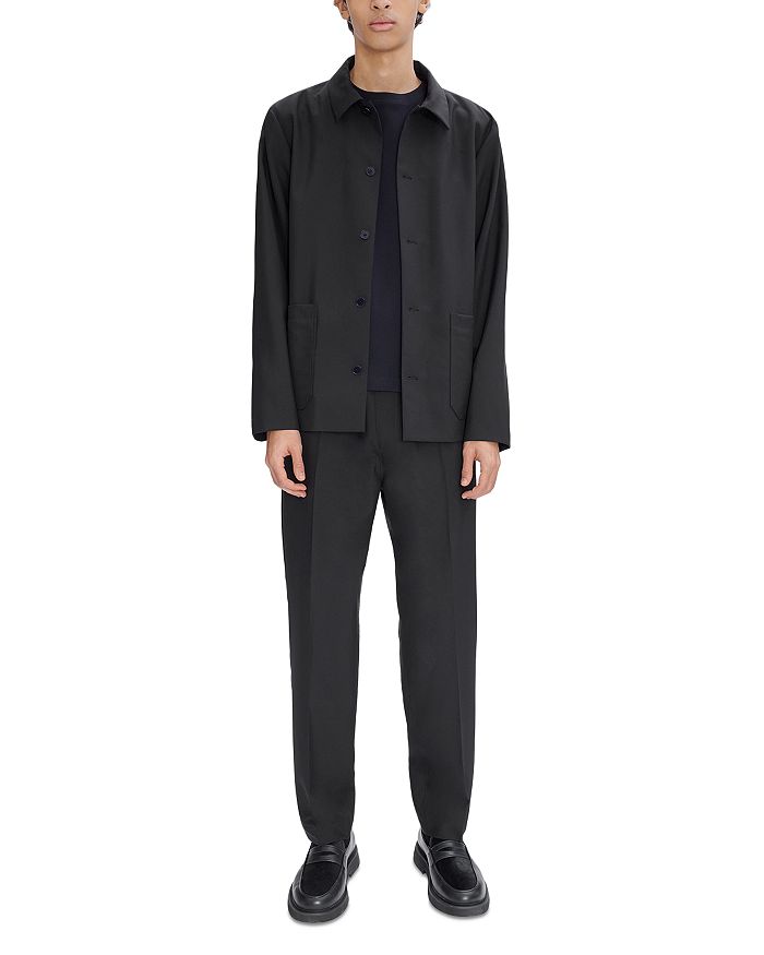 Georges Tailored Pant - Mid Grey - Blended Wool Tailored Pants, Suit Pants