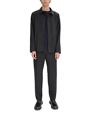 Apc Patch-pocket Button-front Shirt In Noir
