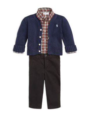 Boys' Combed Cotton Sweater - Baby