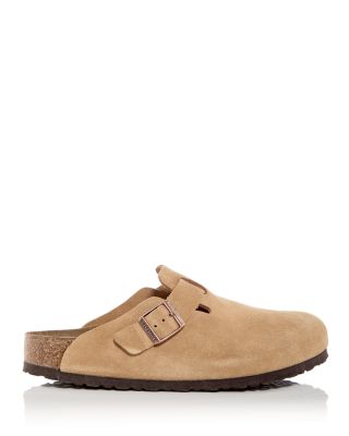Men's Boston Clogs in Latte Cream