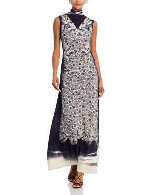 SIMKHAI - Aldina Lace Print Maxi Dress