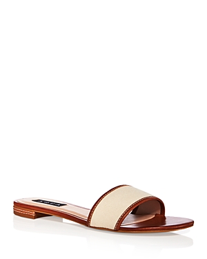 Shop Aqua Women's Slip On Slide Sandals - 100% Exclusive In Brown