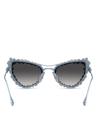 Butterfly Removable Crystal Clip On Sunglasses, 56mm