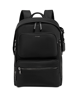 Shop Tumi Montana Nylon Backpack In Black/gunmetal