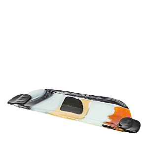 Global Views Cashmere Glass Platter Large Global Views Cashmere Glass Platter Large