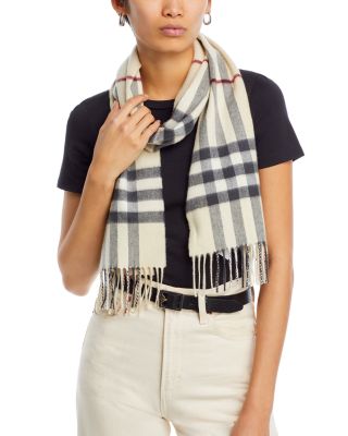 Burberry Giant Check Cashmere Scarf Bloomingdale s