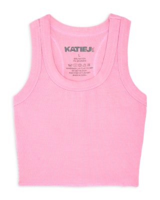 KatieJnyc - Girls' Livi Cropped Tank Top - Big Kid