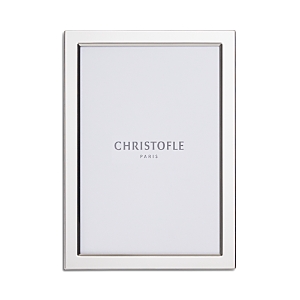 Christofle Uni Silverplated Photo Frame, 4 X 6