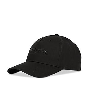 The Kooples Cotton Embroidered Cap In Black