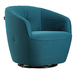 Giuseppe Nicoletti Maglia Swivel Chair In Texture 3d-8349-10 Verde