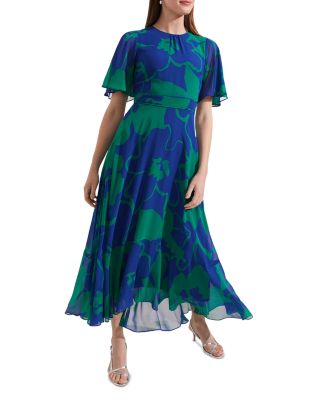 HOBBS LONDON - Freya Printed Silk Dress