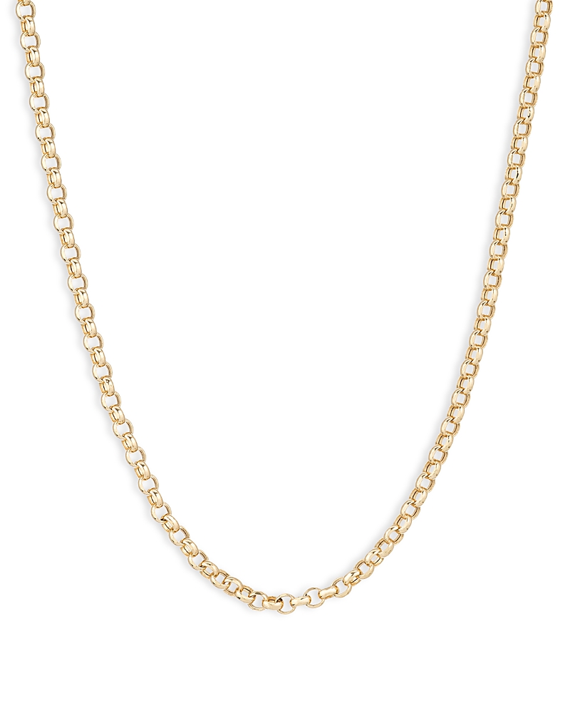 Adina Reyter 14K Yellow Gold Small Rolo Link Chain Necklace, 18