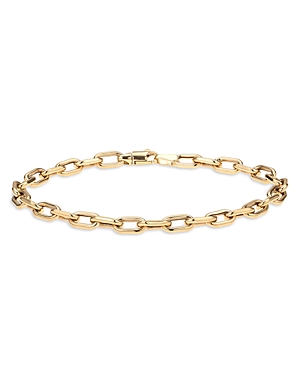 Shop Adina Reyter 14k Yellow Gold Italian Link Chain Bracelet