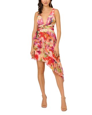 Liv Foster Sleeveless Tiered Chiffon Dress