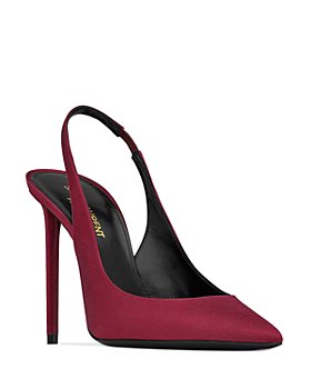 Buy MALONE SOULIERS Cher Leather Ballet Flats - Burgundy At 70% Off