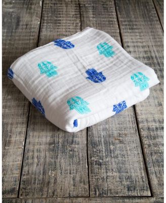 Unisex 4-Layer All Season Snug Blanket - Baby, Little Kid, Big Kid