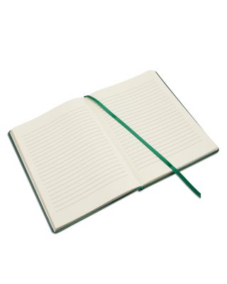 Pebbled Leather Lined Journal