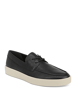 Shop Vince Men's Todd Lace Up Loafers In Black