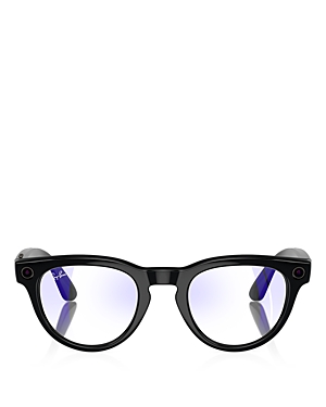 Ray-Ban Ray-Ban Meta Headliner Round Smart Sunglasses, 50mm