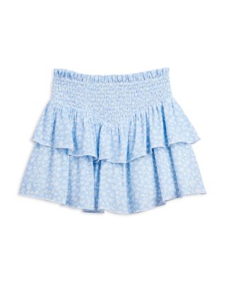 KatieJnyc - Girls' Brooke Cotton Smocked Ruffle Skirt - Big Kid