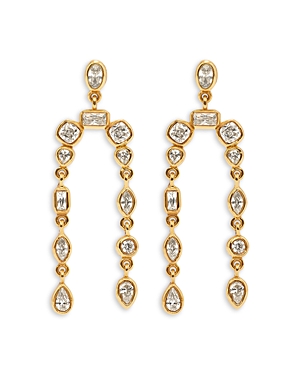 Joie Arc Drop Earrings in 18K Gold Plated