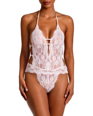 In Bloom by Jonquil - Love Me Now Lace Thong Teddy