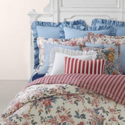 Ralph Lauren - Tilly Cotton Sateen Reversible Comforter, King