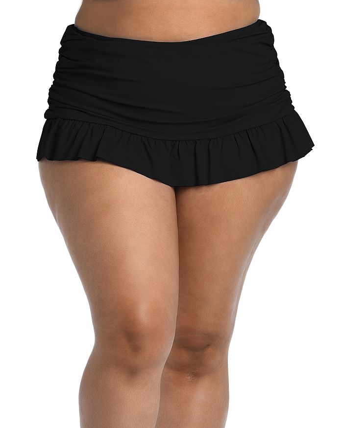 White Lotus Skirted Bikini Bottom