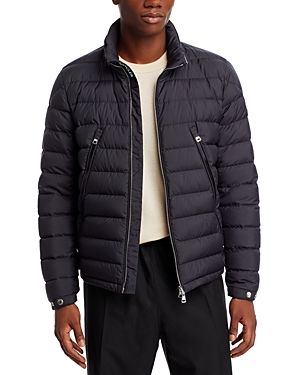Shop Moncler Alfit Puffer Jacket In Charcoal