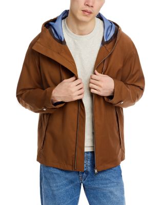 Herno - Hooded Zip Front Jacket