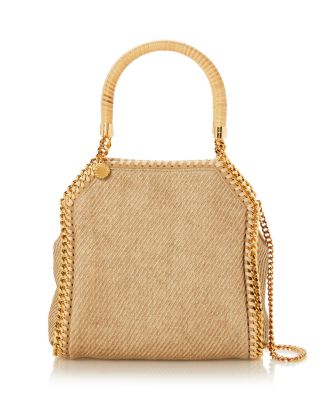 Stella McCartney - Woven Raffia Mini Tote