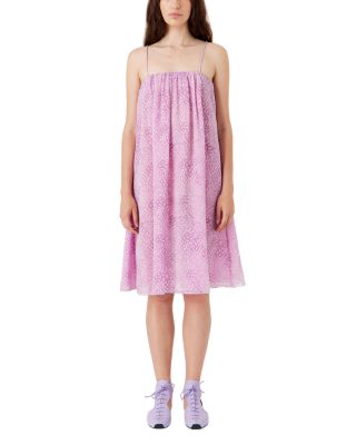 Emporio Armani Silk Floral Creponne Dress