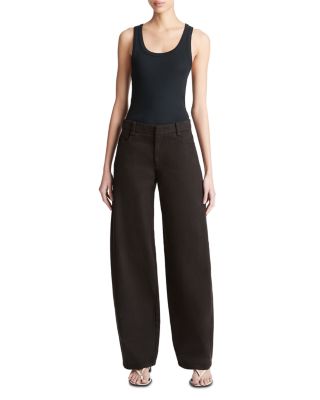 Ribbed Scoop Neck Tank