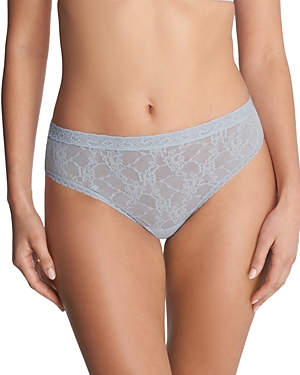 Natori Bliss Allure Lace Briefs In Blue Mist