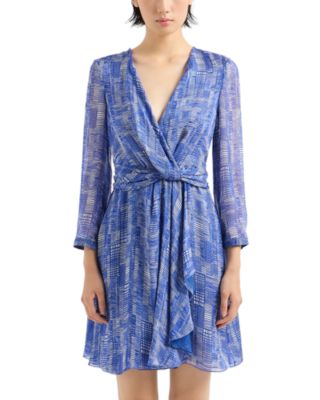 Emporio Armani - Printed Silk Dress