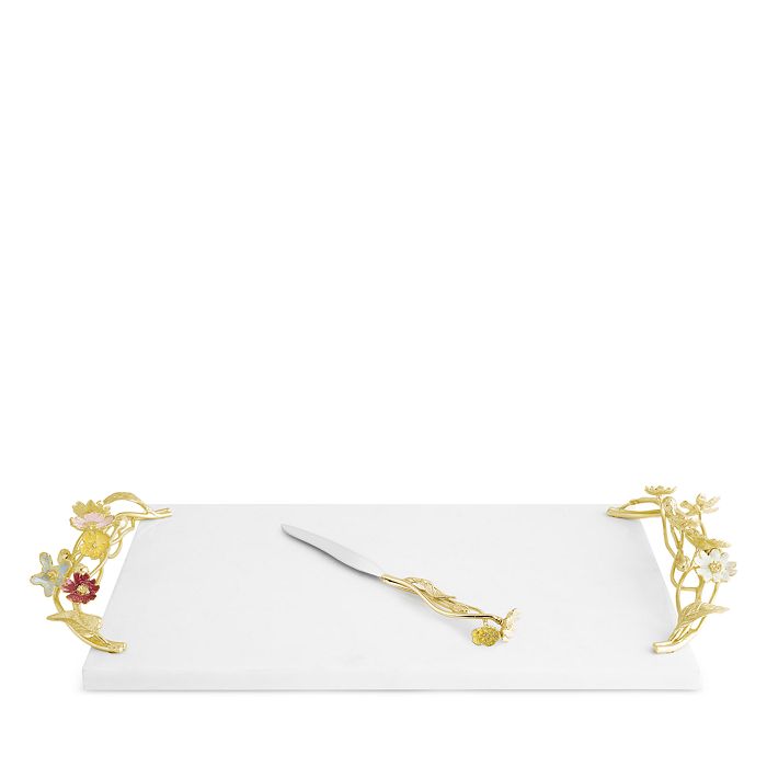 Michael Aram Wildflowers Cutting Board with Knife Back to results - Bloomingdale's
