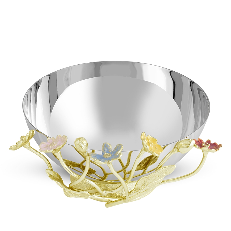Michael Aram Wildflowers Small Bowl In Silver